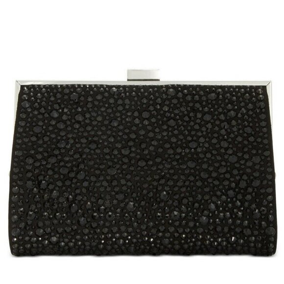 Inc Party Bag Black Bag Clutch Crossbody Bag - Picture 1 of 3